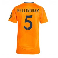 Maglie da calcio Real Madrid Jude Bellingham #5 Seconda Maglia Femminile 2024-25 Manica Corta